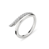 Vela French Cut Pavé Diamond Ring - Dracakis Jewellers